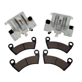 CMB Front Left Right Brake Calipers for Polaris Ranger XP 900 Ranger XP 1000 w/Pads