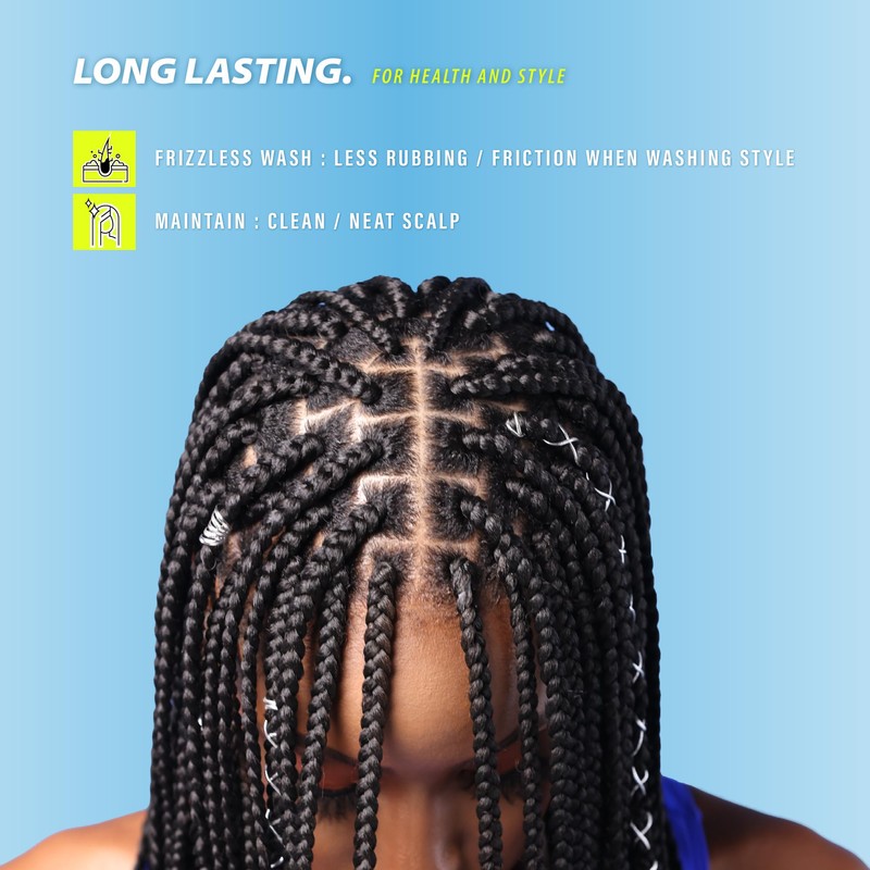 Sensationnel Ruwa prestretched braiding hair - 3x deep 18 inch