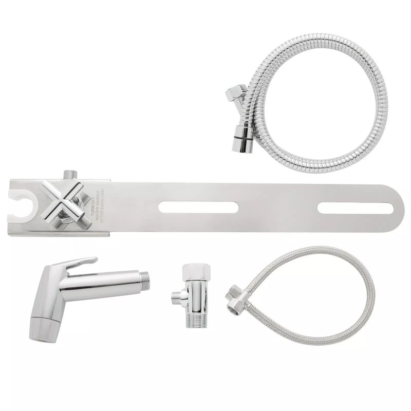 Brondell CleanSpa Easy Hand-Held Bidet Holster with Integrated Shut Off