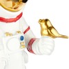 BRUBAKER Decorative Astronaut with Small Bird - 30 cm Spaceman