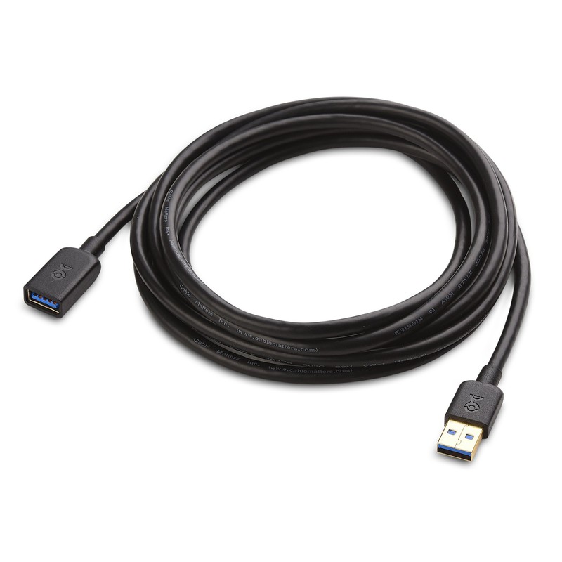 Cable Matters Long USB to USB Extension Cable 10 ft