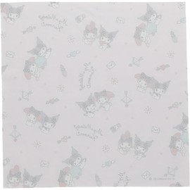 Marushin 3065017200 Lunch Cloth, Set of 3, Absorbent, Quick-Drying, Antibacterial and Odor Resistant, My Melody, Luxury Ribbon, Kindergarten, School Entrance Preparation, Kindergarten, Elementary