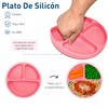 Bluelander Juego de Vajilla para Bebé de Silicón, 6 Piezas