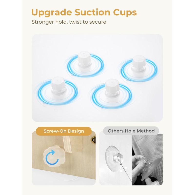 Pecute Double Cat Shelves with Cat Scratching Post for Wall