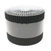 Bright Ideas Corrugated Border Roll for School Displays, Black, 10cm