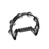 Dimavery TN-2 Tambourine plastic, Black