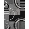 GLORY RUGS Area Rug Modern 2x7 Grey Soft Hand Carved