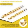 18PCS Screw Extractor Set, 37# Cr-Mo & 6542 HSS Steel