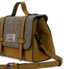 Islander Harris Tweed Orkney Satchel (Chestnut Herringbone), Chestnut Herringbone