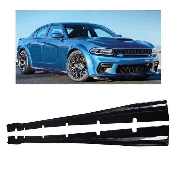 Side Skirts Fit for Dodge Charger 2020-2023 Widebody Sedan 4-Door,