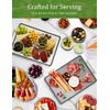 Titanium Cutting Boards for Kitchen, 2 in 1 Non Toxic