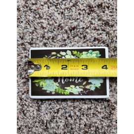 Unbranded Kitchen Magnet " Bless this Home " Sweet Sentiment Inspiring floral succulents