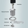 Wkmamo 16 mm Letterbox Lock, Lever Lock, Security Mailbox Lock