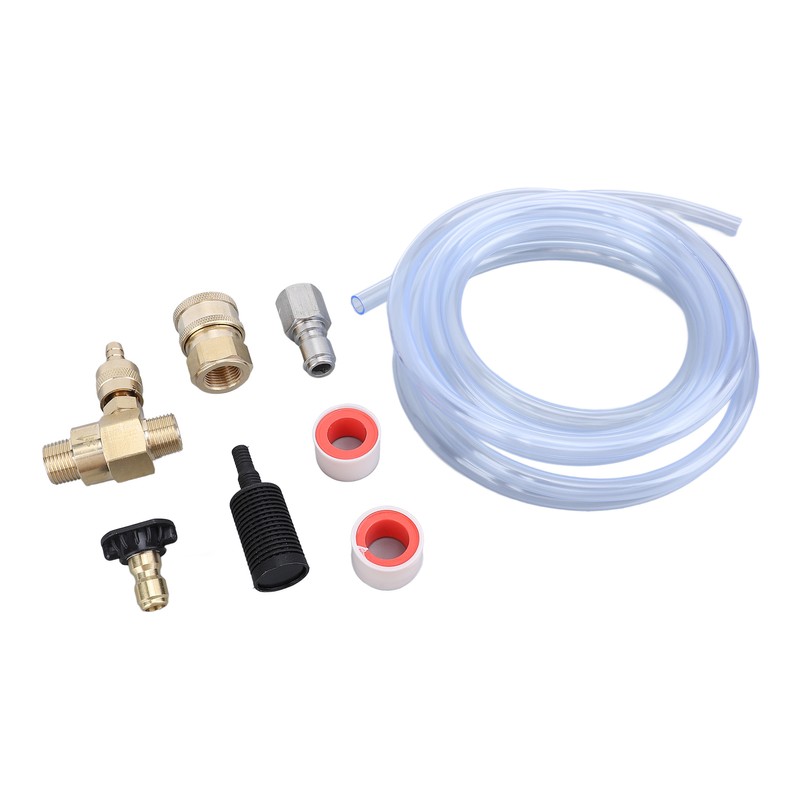 High Pressure Washer Chemical Injector Kit 3/8 Inch Connector Adjustable