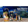 Kalea Boutique Nativity 5 PC Russian Style Nesting Dolls, Stacking