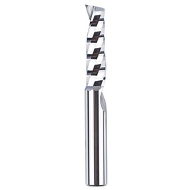 SpeTool Aluminium Milling Cutter 8 mm Shaft Single Cutter Solid Carbide Milling Cutter 32 mm Cutting Length Carbide End Mill CNC Milling Cutter Wood Milling Cutter for Metal Aluminium Acrylic and
