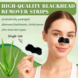 Evellyn Blackhead Remover Strips 10 Charcoal Pore Deep Cleansing for All Skin Types Keeps nose skin clean and tightens pores / 이벨린 블랙헤드 리무버 스트립 10개의 숯 모공 모든 피부 타입을 위한 딥 클렌징 코 피부를 깨끗하게 유지하고 모공을 조여줍니다