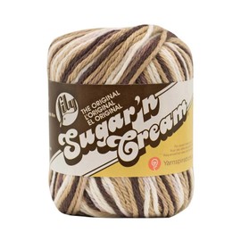 Sugar'N Cream Yarn - Ombres-Chocolate