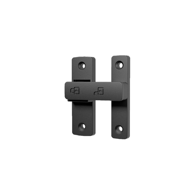 ETEKJOY Heavy-Duty Flip Latch Lock 90/180 Degree Sliding/Swinging Door Lock