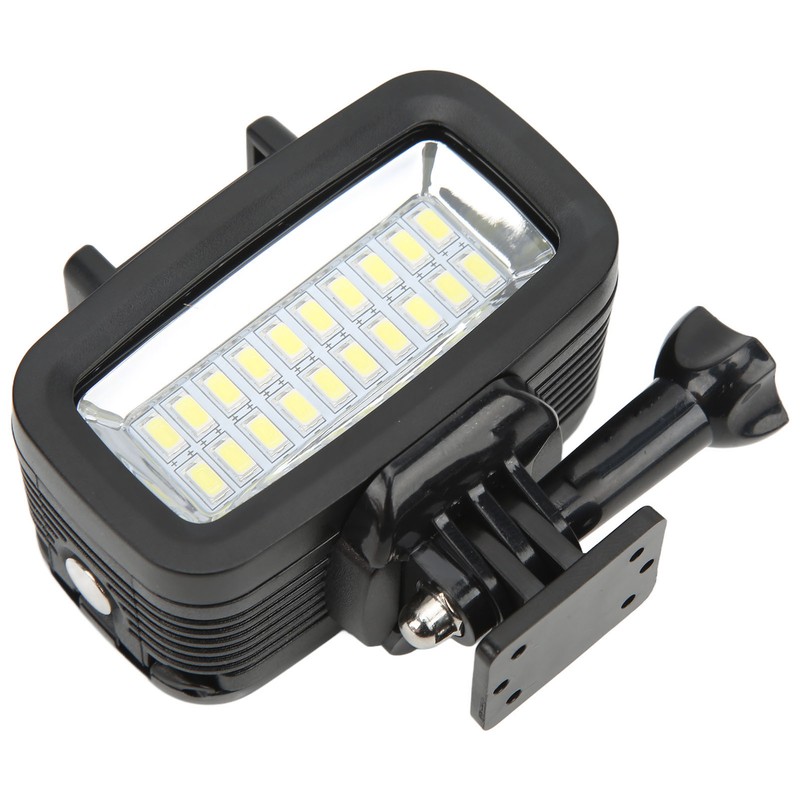 40m Underwater Video Fill Night Light IPX8 Waterprooof Dive Light