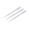100 Pipette Eyedroppers for Liquid Transfer and Airbrush Paint -