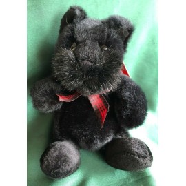 RUSS BERRIE - LIL SOFTIES - 6" PLUSH SCOTTIE DOG - BARKLEY