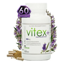 Vitex Plus Suplemento Ayuda Equilibrio Hormonal 60 Capsulas