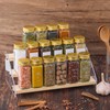 Fiwence 48 Pcs Glass Spice Jars with 576 Labels, 4oz