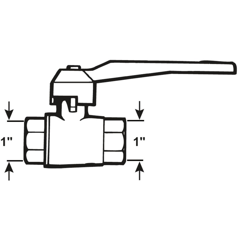 CORNAT T571443 1-inch Ball Cock