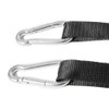MOTO4U Motorcycle Handlebar Tie Down Straps with Ratchets and Snap