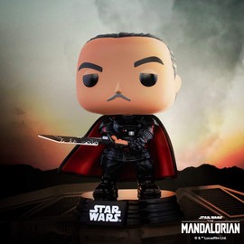 Funko Pop! Star Wars: Mandalorian - Moff Gideon with Darksaber, Multicolor, 3.75 inches