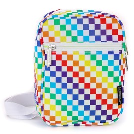 Fydelity Small Crossbody Bags for Women & Men – 80s/90s Small Bum Bag – Stylish Travel & Festival Belt Bag – Ideal Fanny Pack for Daily Fashion – Perfect for Travel & Everyday Wear (88354)