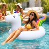 Inflatable Unicorn Pool Float for Summer Fun – Thick PVC