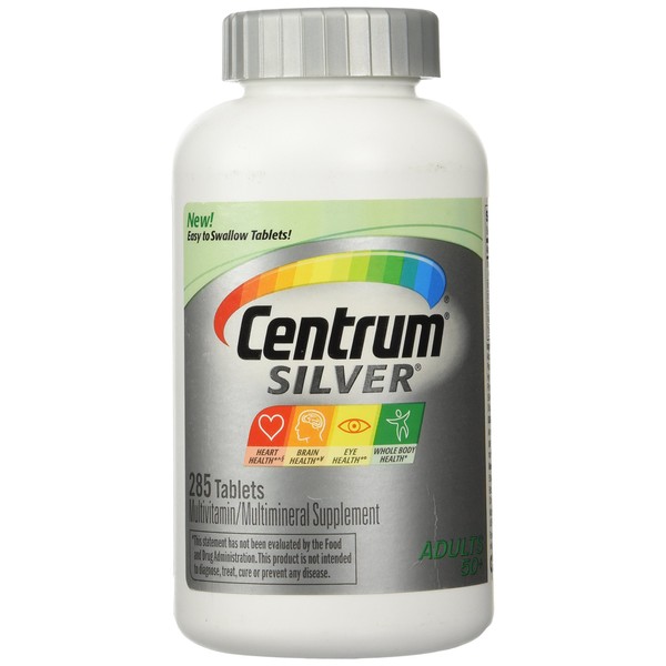 Centrum Silver Multivitamin & Multimineral - 285 Tablets
