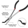 Mayouko 3PCS 11" Long Reach Hose Grip Pliers Set, 5/16