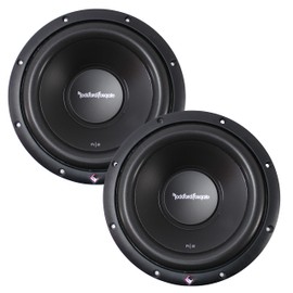 Pair of Rockford Fosgate R2D4-10 Prime R2 Dvc 4 Ohm 10-Inch 500 Watts Peak Subwoofer