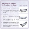 Fezda Women's Eyebrow Face and Body Hair Threading Tweezer Kit