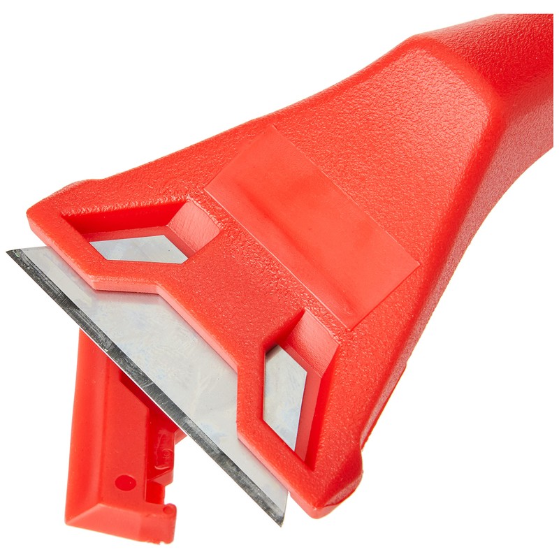 Hilka 74008604 Window Scraper, Red