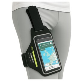 HoldXPro Beintasche Motorrad Herren – Gürteltasche mit Handyhalterung, Beinrucksack Klein & Sicher für Motorradfahrer, Schwarz, Wasserdicht.