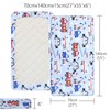 Baby Fitted Sheet for Cot 140 x 70 cm 100%