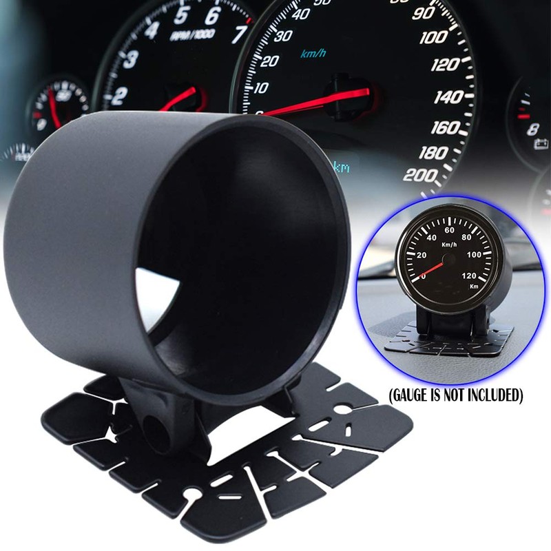 XUKEY Car Gauge Holder Single Hole Gauge Holder Pod Pillar