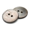 CRAFTMEMORE Shell Buttons 2 Holes Sewing Button DIY Crafts TG65