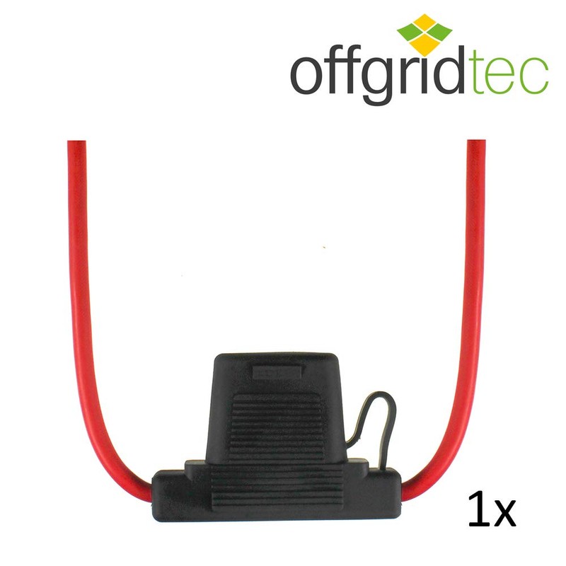 4 mm² Offgridtec Standard Blade Fuse Holder for Car Blade