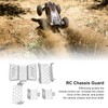 RC Chassis Armors Set, Stainless Steel Armor Plate RC Chassis