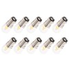 10Pcs B15 1.5W AC230V Dimmable Short Filament Mini LED Light