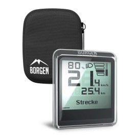 Borgen E-Bike Screen Protector for Bosch Intuvia 100 Display – Protection Against Dust, Stones and Water – Protective Display Case E-Bike Accessories