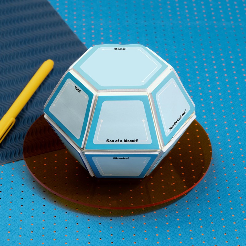 Knock Knock Sticky Note Ball: Sweary Notes Sticky Note Thingy