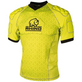 Rhino Unisex K-rey-rrp201ys Rhino Unisex s Pro Body Protection Fluo Yellow S, Yellow, Fluo Yellow, UK
