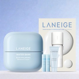 Laneige [Head office operation] Laneige new water bank blue hyaluronic moisture cream 50ml/hyaluronic acid powerful inner moisturizing / [본사운영] 라네즈 new워터뱅크 블루히알루로닉 모이스춰크림 50ml/히알루론산 강력한속보습