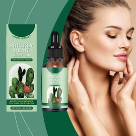 Aceite de Semilla de Higo Chumbo, Aceite de Masaje, Aceite de Higo Chumbo Orgánico para Rostro, piel, Cabello y uñas, piel Seca y Humectante Corporal, Reduce las Arrugas, 50 ml (3)